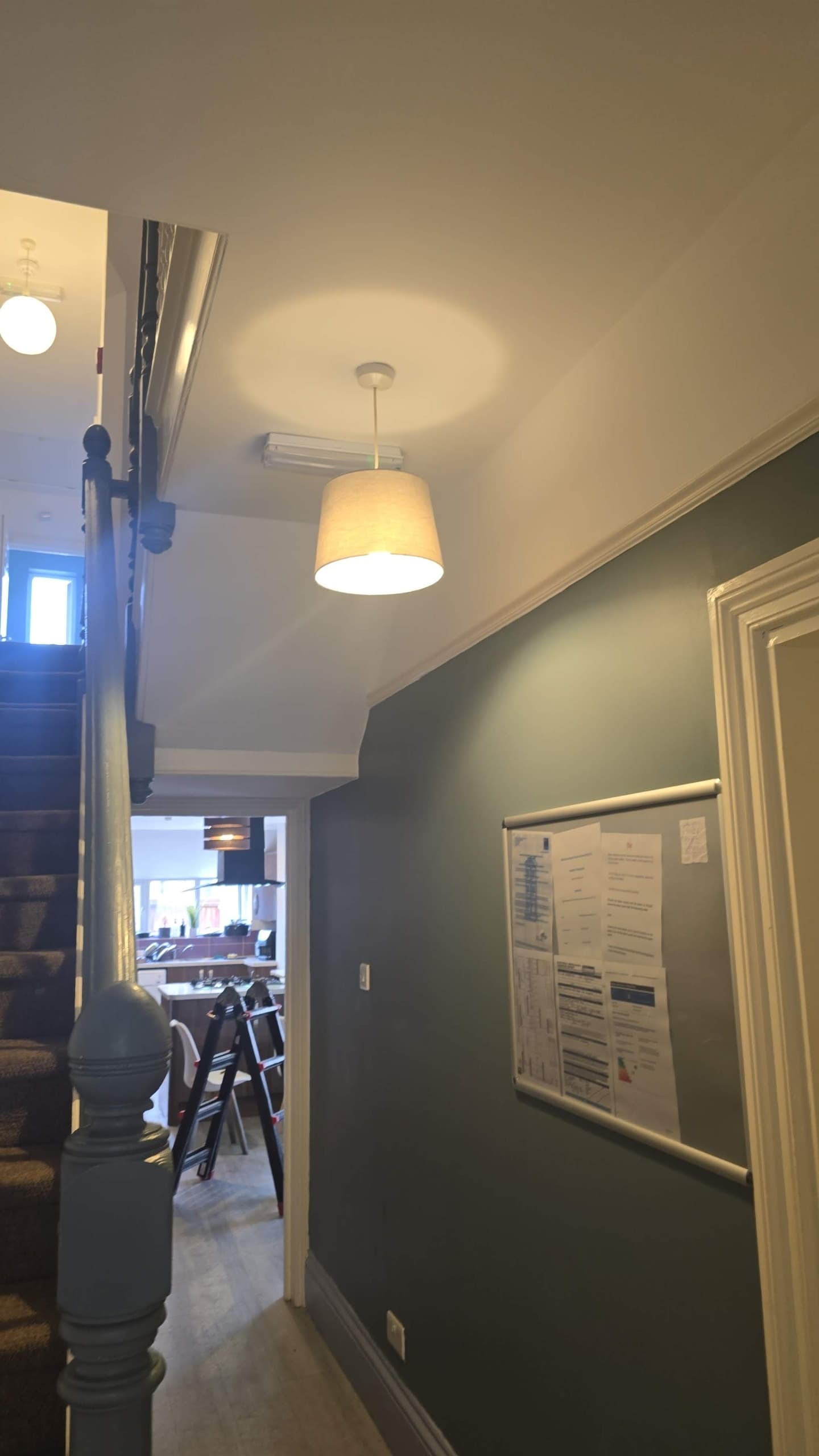 Hallway lighting — condition assessed