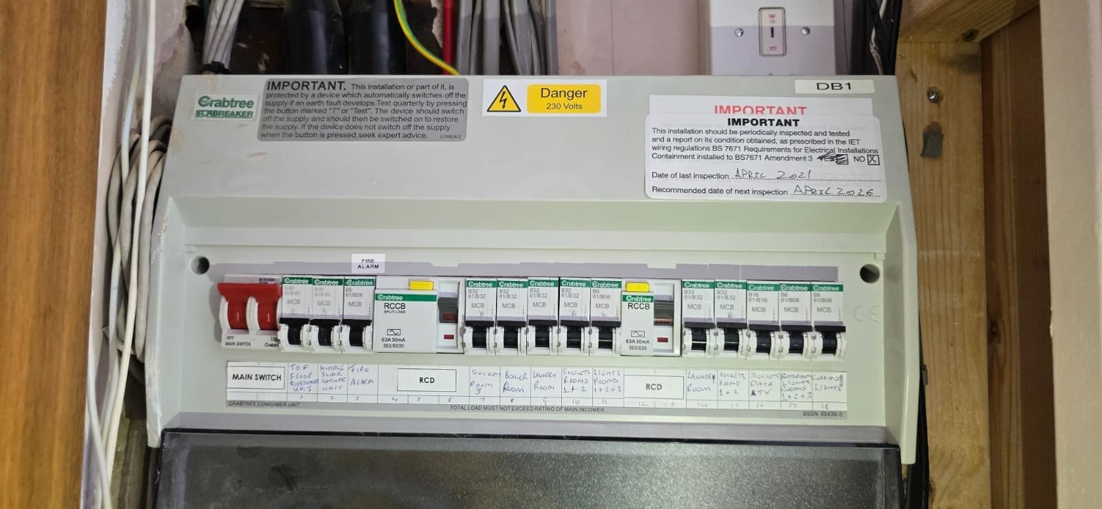 8-Bed HMO EICR in Bournemouth, BH5, Bournemouth — SC Electric