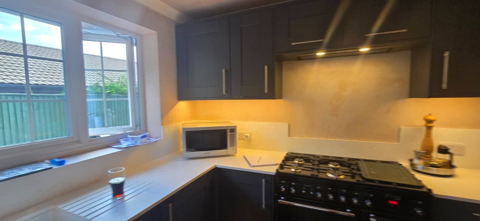 Completed high-spec kitchen rewire in Verwood.